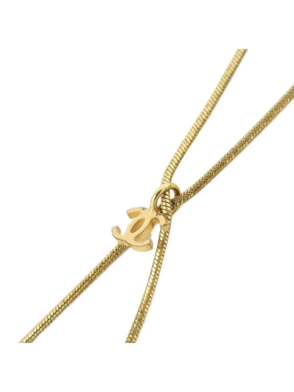Chanel Vintage Necklace Gold